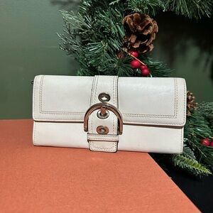 Vintage Coach Buckle Wallet